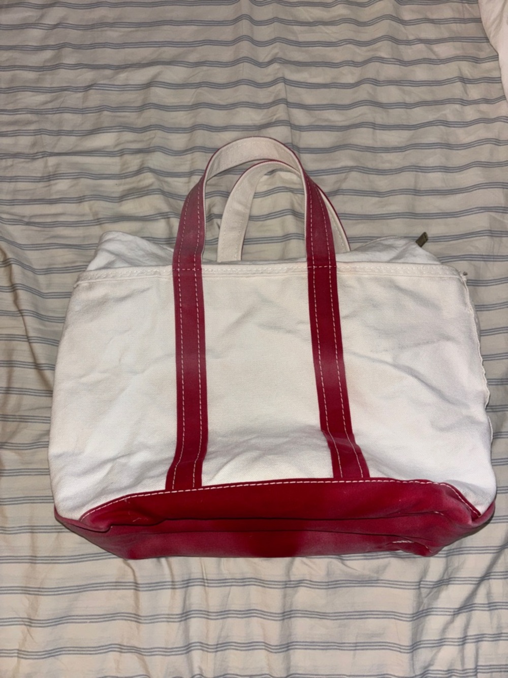 Vintage L.L. Bean Boat and Tote